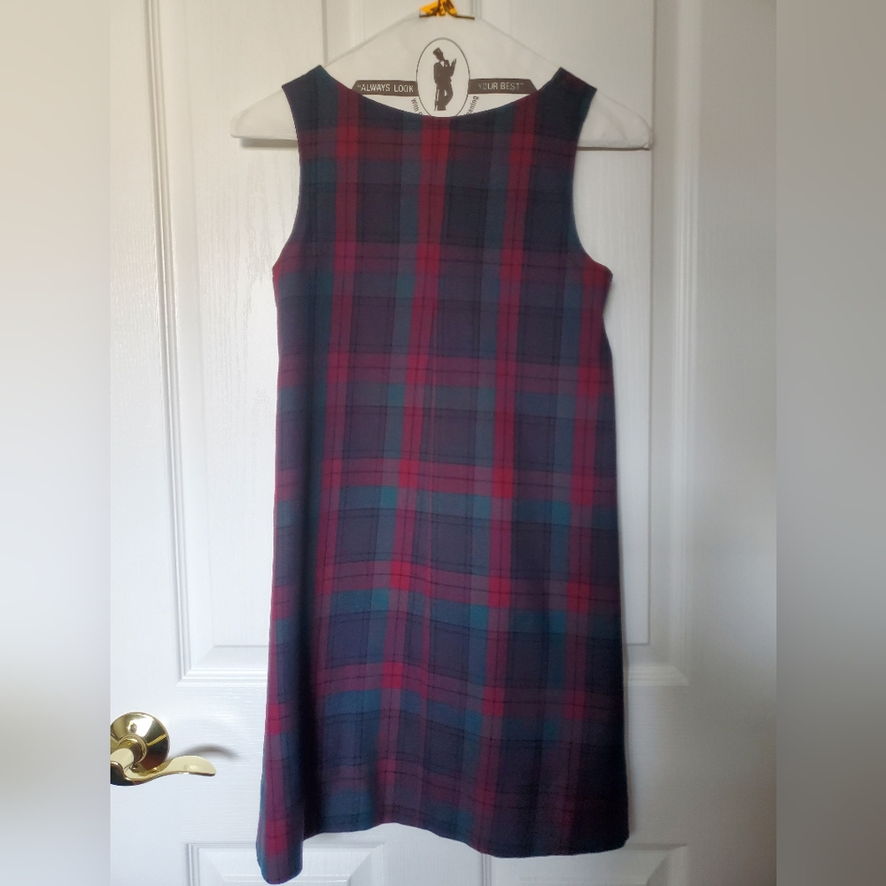 🔴 Cute plaid vintage school uniform dress